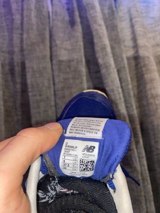 Zapatillas New Balance 996 Azul/Blanco