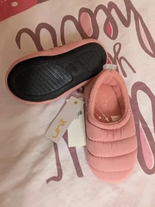 Nº 28 Zapatillas de estar por casa invierno rosas