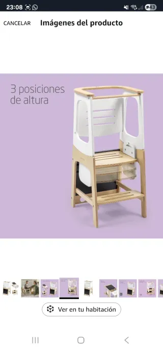 Torre aprendizaje madera Maxi-Cosi Toucan 3 en 1