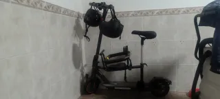 Patinete eléctrico con asiento infantil homologado