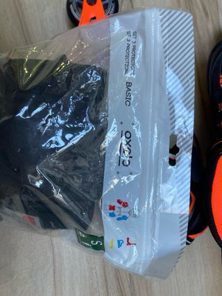 Patines en línea Oxelo con protecciones y bolsa