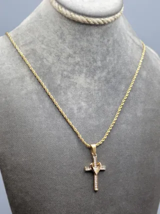 Colgante Cruz Circonitas