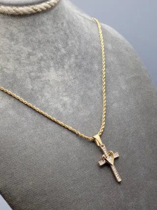 Colgante Cruz Circonitas