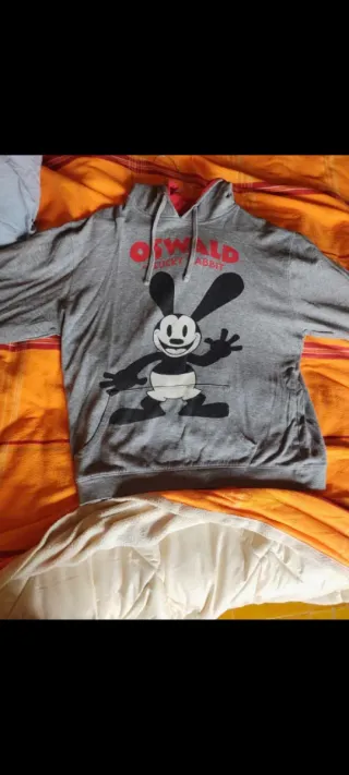 Felpa Disney Oswald The Lucky Rabbit Tg XL
