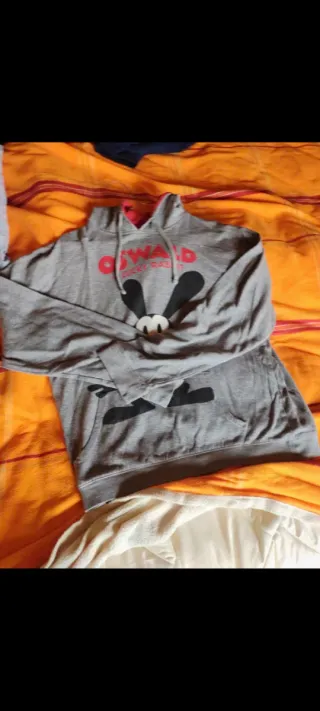 Felpa Disney Oswald The Lucky Rabbit Tg XL