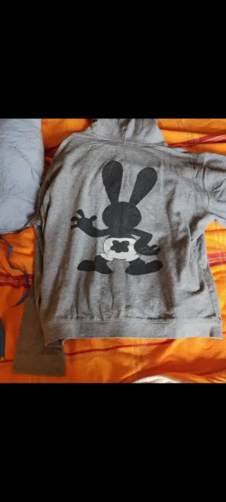 Felpa Disney Oswald The Lucky Rabbit Tg XL