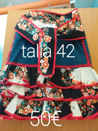 Falda Rociera Talla 42