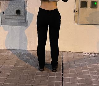 Pantalones negros de vestir