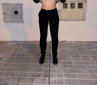 Pantalones negros de vestir