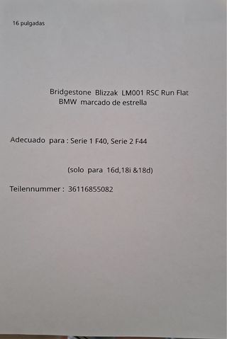 Llantas BMW con Neumáticos Goodyear