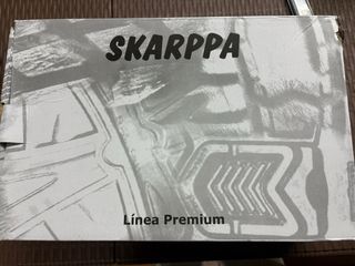 Zapatos de seguridad Skarpa negros y verdes