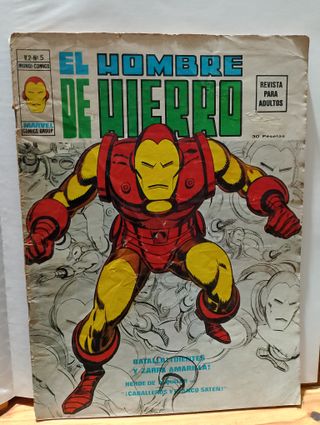 El Hombre de Hierro no 5 V2,de 1974