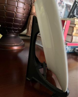 Plato decorativo japonés con grullas