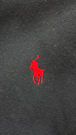 Sudadera Polo Ralph Lauren Negra Cremallera