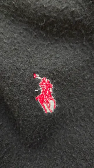 Sudadera Polo Ralph Lauren Negra Cremallera