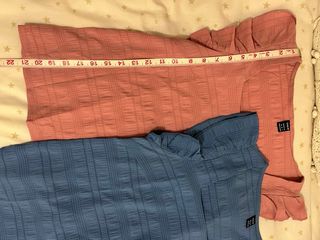 Conjunto 2 Blusas Rosa y Azul