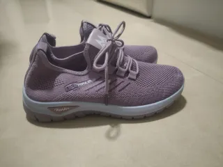 Zapatillas flexibles mujer moradas