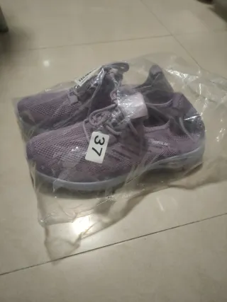 Zapatillas flexibles mujer moradas