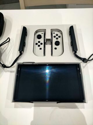 Nintendo Switch OLED Blanca + Minecraft