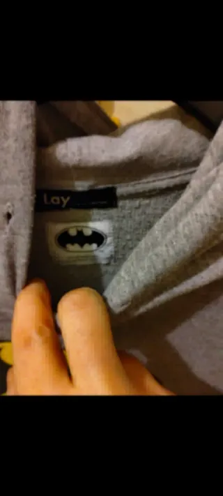 Felpa Uomo Batman Tg S