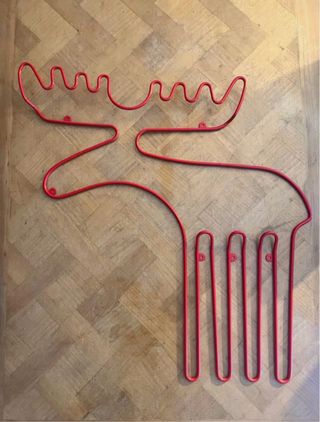 Appendiabiti Ikea Alce Rosso Vintage