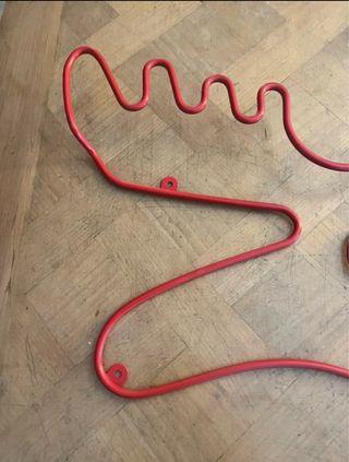 Appendiabiti Ikea Alce Rosso Vintage