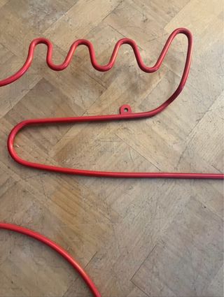Appendiabiti Ikea Alce Rosso Vintage