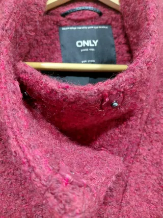 Chaquetón Only Rojo Talla L