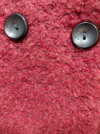 Chaquetón Only Rojo Talla L