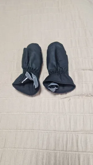 Guantes de Nieve Niños 4-6 Años Negro