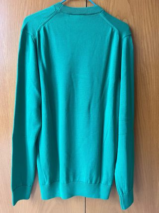 Jersey Lacoste verde talla S - nuevo con etiqueta