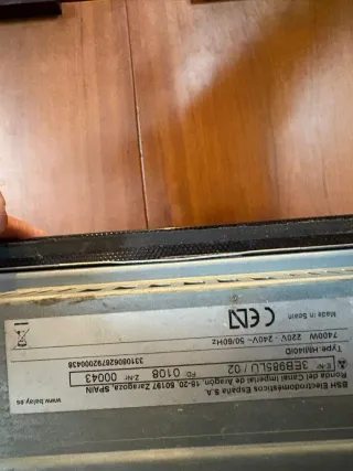 Placa Inducción Balay en Valladolid