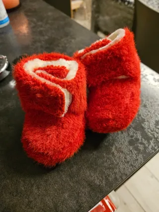 Pantofoline Rosse Bimbo/Bimba