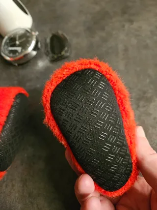 Pantofoline Rosse Bimbo/Bimba