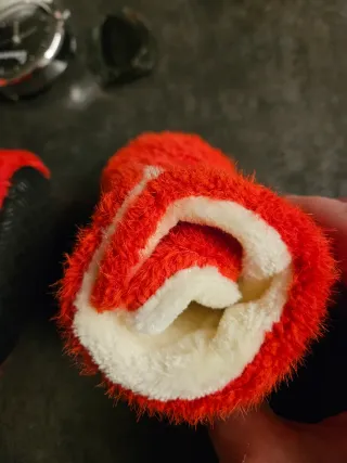 Pantofoline Rosse Bimbo/Bimba