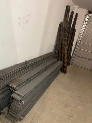 Lamas y travesaños composite exterior