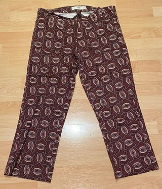 Pantalones Mango Estampados