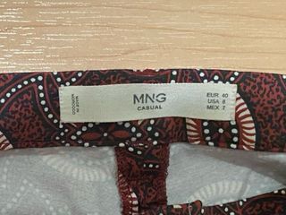 Pantalones Mango Estampados