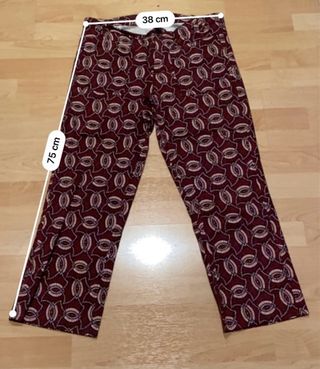 Pantalones Mango Estampados