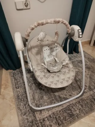 Hamaca para bebé con diseño de osito