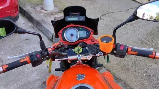 Kawasaki Z750 Naranja 96855 kms. Siempre en Garaje
