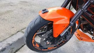 Kawasaki Z750 Naranja 96855 kms. Siempre en Garaje