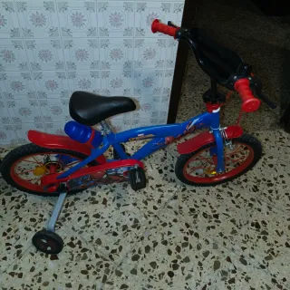 Bicicleta infantil Spiderman