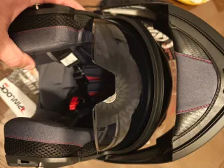 Casco Modular Garibaldi Negro Mate