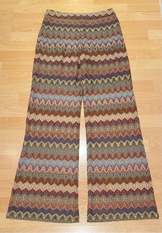 Pantalones Mango estampados