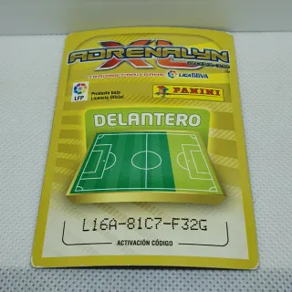 ⚽️ CROMO DE FUTBOL VILLA SUPERCRACK ADRENALYN 2011