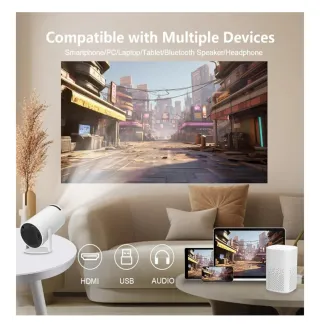 Mini proyector LOWELL  HY300 pro