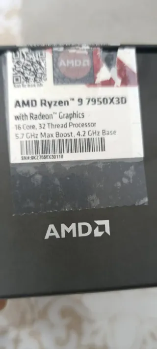 Processore AMD Ryzen 9 7950X3D
