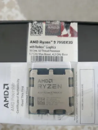 Processore AMD Ryzen 9 7950X3D
