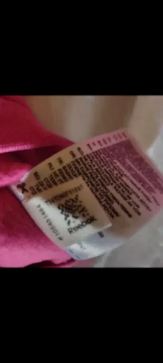 Felpa Reebok rosa donna taglia XS